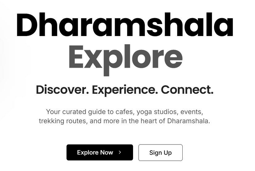 Dharamshala.live project screenshot